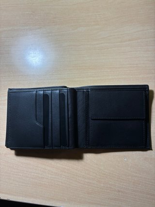 Cartera Paco Martinez Piel Lisa Negra