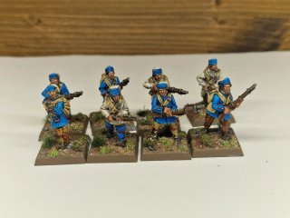 Musket y Tomahawk Miniaturas Franceses  Ejercito