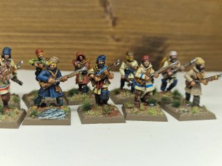 Musket y Tomahawk Miniaturas Franceses  Ejercito