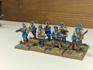Musket y Tomahawk Miniaturas Franceses  Ejercito