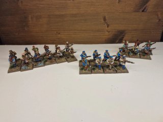 Musket y Tomahawk Miniaturas Franceses  Ejercito