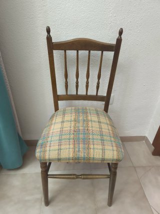 Conjunto Sofá Cama, 2 Butacas y 3 Sillas