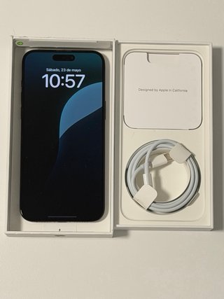 iPhone 15 Pro Max 256GB Negro Titanio