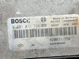 Renault 98118 0281011724 8200311550 centralita