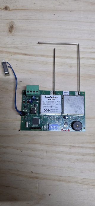 Receptor Radio Tecnoalarm RX300