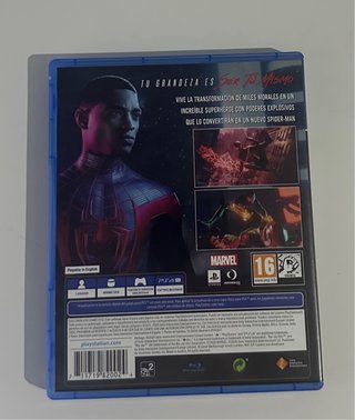 Marvel Spiderman y Miles Morales PS4