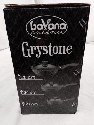 Set Padelle Bavaria Cucina Stonex
