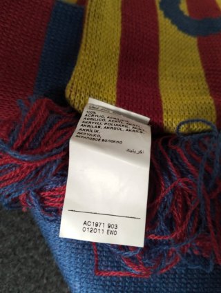 Bufanda FC Barcelona 2011