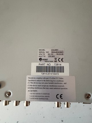 Procesador cámaras 4 en 1 Eneo Color Quad