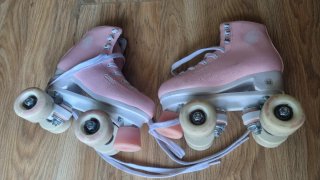 Patines Decathlon Talla 32 Rosas