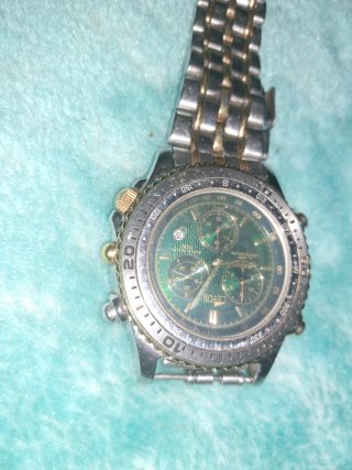 Reloj Lotus Cronógrafo Esfera Verde