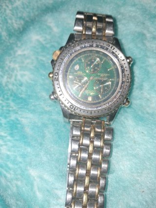 Reloj Lotus Cronógrafo Esfera Verde