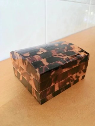 Scatolina simil-tartaruga - caja carey