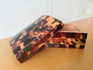 Scatolina simil-tartaruga - caja carey