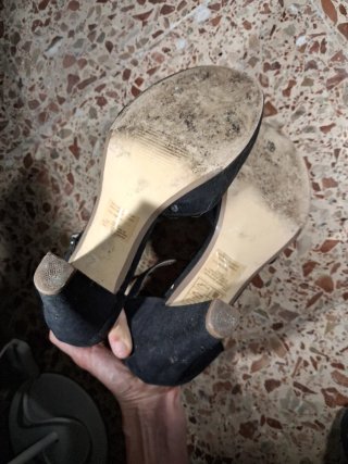 Zapatos de tacón MTNG negros talla 39