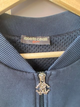 Giacca bomber Roberto Cavalli nera