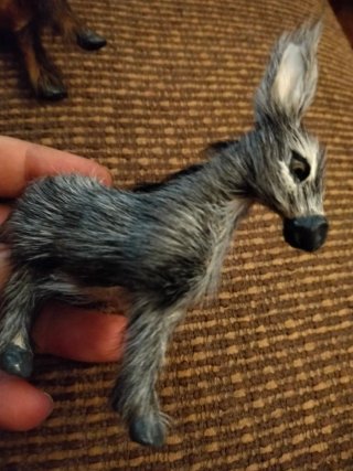 Conjunto miniaturas animales piel