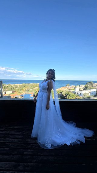 Vestido de Novia Blanco / talla S/M