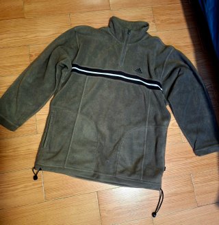 Adidas Sudadera Verde Oliva Vintage