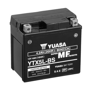 Batería YTX5L-BS Combipack de Yuasa para A2F2