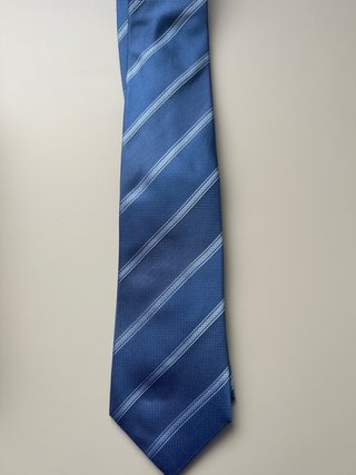Corbata Loewe azul con rayas