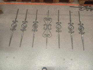 Barandillas metálicas para escaleras Balcones Ext