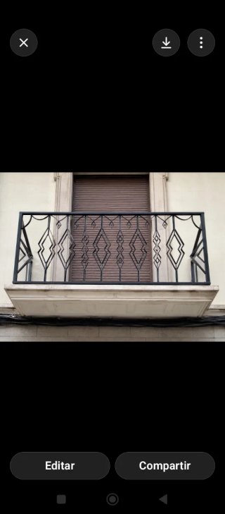 Barandillas metálicas para escaleras Balcones Ext