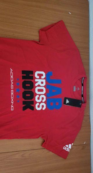 Camiseta Adidas Boxing JAB CROSS HOOK Talla M