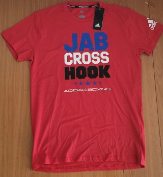 Camiseta Adidas Boxing JAB CROSS HOOK Talla M
