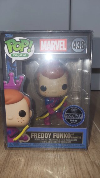 Funko Pop! Marvel Freddy Funko Hawkeye 438
