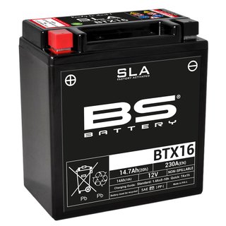 Bateria SLA BTX16 (FA) Ma x 669A