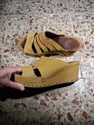 Zapatos Vialis piel abiertos