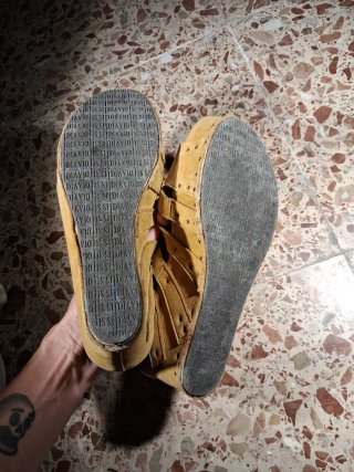 Zapatos Vialis piel abiertos