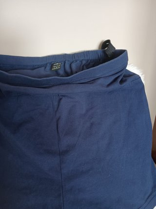 Pantalón corto deporte embarazada azul marino
