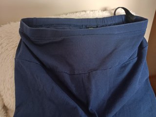 Pantalón corto deporte embarazada azul marino