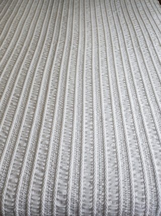Colcha Nueva de Verano Vintage en blanco