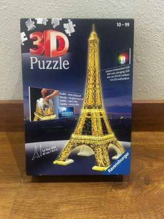 Puzzle 3D Torre Eiffel Ravensburger