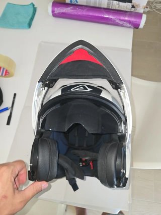 Casco Moto Acerbis Rederwel Talla L (59/60)