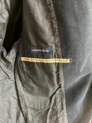 Chaqueta traje Massimo Dutti azul marino