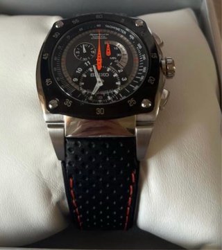 Correa Seiko Sportura Kinetic Cuero 22 mm