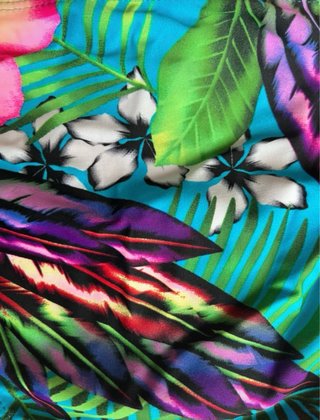 Trikini tropical multicolor