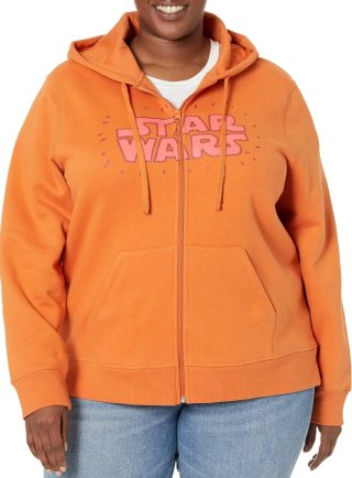 Chaqueta Star Wars Naranja Cremallera unisex