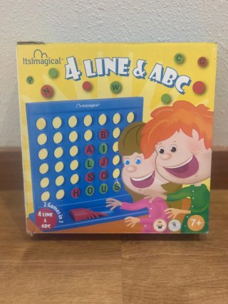 Juego ItsImagical 4 en Línea y ABC