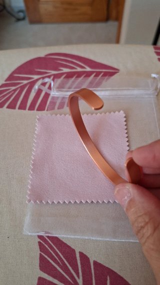 Pulsera cobre 99.99% nueva