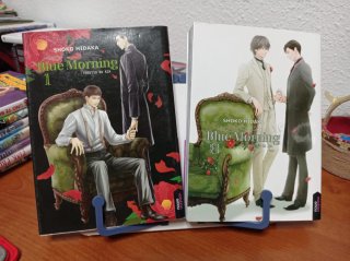 Manga blue Morning