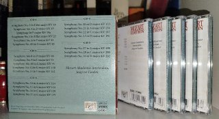 11 CDs Integral Sinfonìas Mozart .Ter linden
