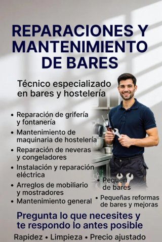 Mantenimiento DE BARES