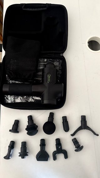 Pistola de masaje