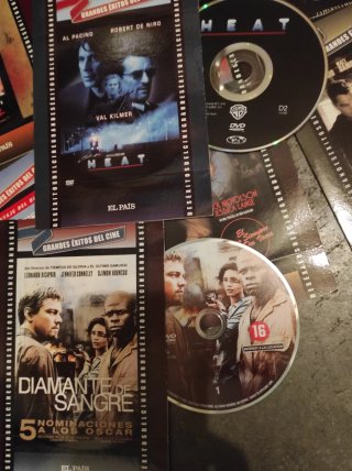 Colección Películas DVD Grandes Éxitos Cine