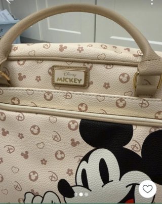 Bolso Mickey Mouse Disney Beige y Marrón